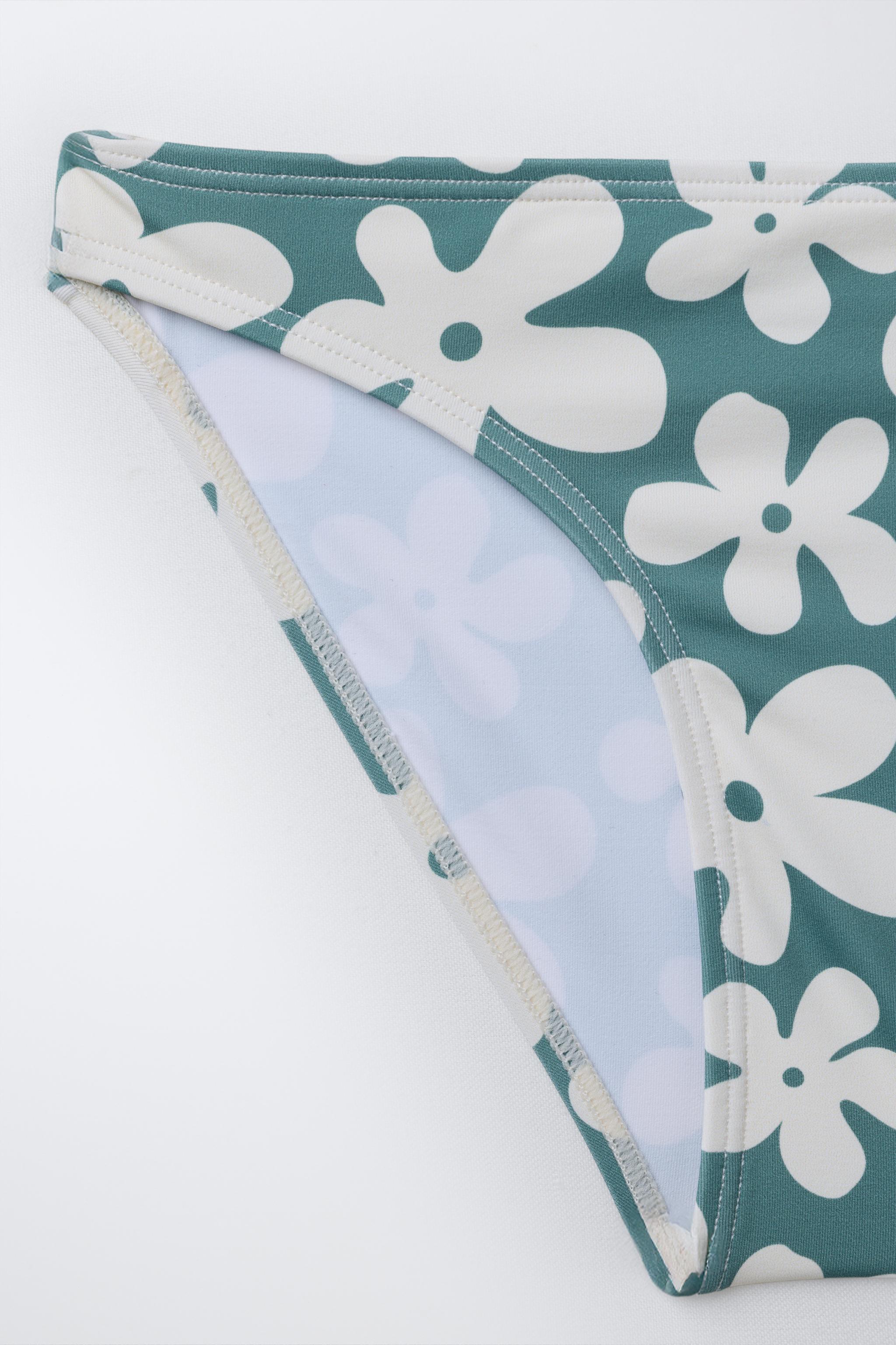6-14 YEARS/ FLORAL PRINT BIKINI